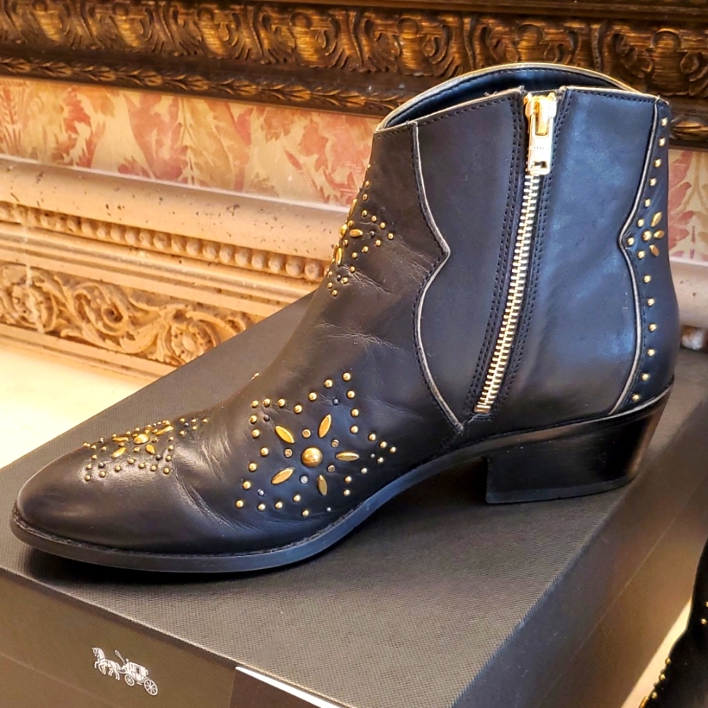 Coach Black booties - Picture 2 of 5